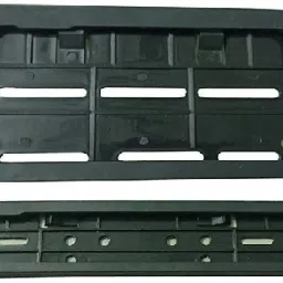 Bike, Scooty Number Plate Frame Cover Set of Two (Front and Back) -hav549 Bike Number Plate-1