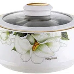 Lorenzo Insulated Inner Stainless Steel Casserole with Glass Lid Thermoware Casserole-11