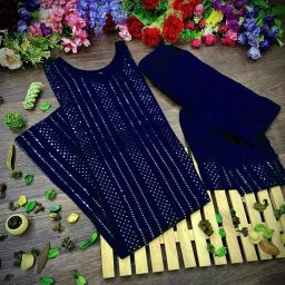 Women Viscose Rayon Kurta Churidar Set-image-45