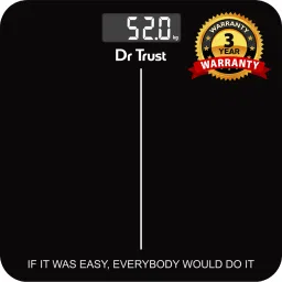 Dr Trust (USA) Modern Electronic Digital LCD Precision Weight Machine 180Kg Capacity Weighing Scale-27