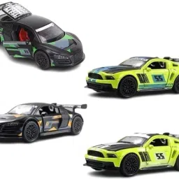 4 Pcs Die-Cast Mini Metal Car for Kids Small Mini Racing Cars for Children-image-42