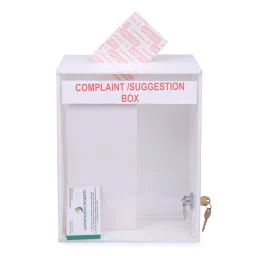 Acrylic Letter Box Complaint Box Suggestion Box For Home, Office & School Wall Mounted Mailbox-21