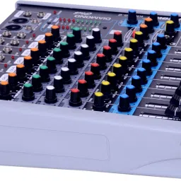 kekrown KMX-8.2 Diamond Club Professional Mixer with USB & Bluetooth Analog Sound Mixer image 2