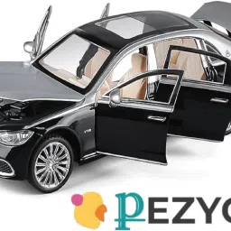 1:24 scale Mercedes S600 Metal Pull Back toy car with light & sound for kids-38