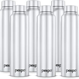 1000 ml Fridge and Refrigerator Stainless Steel Water Bottle, Chromo 950 ml Bottle-image-25