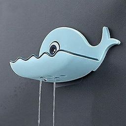 vrdh Fish Shape Cute Adhesive Waterproof Wall Mounted Soap Dish(PACK OF 1)1.659-picture-7