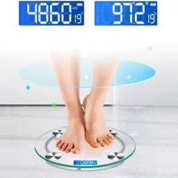 MCP Healthcare Personal Bathroom Weight Scale Large LCD Backlight Display Step-on Technology Weighing Scale image 3