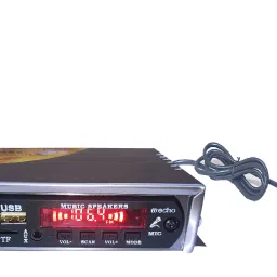 HOME MP3 PLAYER BOX 6283 220 V AC AMPLIFIER WITH REMOTE ADAPTER 20 W AV Power Receiver-5