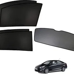 Side Window, Rear Window Sun Shade For Hyundai Fluidic Verna-image-54