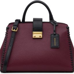 Women Maroon Satchel-image-14