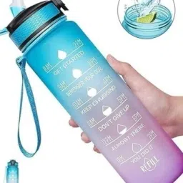 Motivational-multicolour -silicon-bottle 1000 ml-picture-25