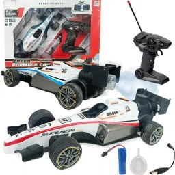 Formula 1 Car, 1:14 Scale High-Speed 4 Wheel Drive with Light & Spray Function-17