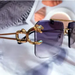 zadinga UV Protection Rectangular Sunglasses (Free Size) image 2