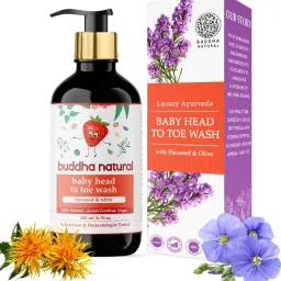 Baby Ayurvedic Head-to -Toe Wash (200ml) - Chemical Free Baby Body Wash-22
