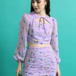 Top Pencil Skirt Co-ords Set-image-57