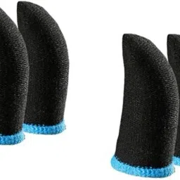 PubG Mobile Gaming Thumb Sleeves Professional Touch, Anti Slip (2 pair) Finger Sleeve-image-49