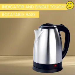 Electric Kettle with Stainless Steel Body 1.5 litre for boiling Water/coffeeS186 Electric Kettle-image-88