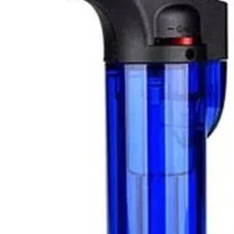 BBQ Jet Lighter Blue Color|Gas Lock System And Adjustable Flame Lock With Lighter Stand Outdoor BBQ Welding Red Torch Turbo Jet Flame 1300 Times Spray Cigarette Pocket Size Lighter Pocket Lighter-30