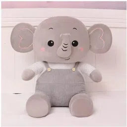 New Cute Stuffed Elephant Dangri Dress Soft Toy For ,Gifts, Valentine - 30 cm-picture-20