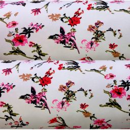 Microbeads Floral Bolster Pack of 2-image-0