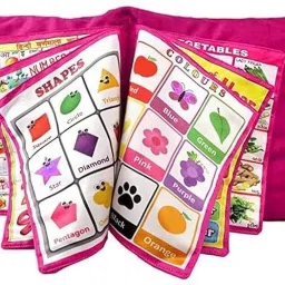 Baby Learning Printed Velvet Pillow/Cushion/Toys/Soft Toys/Toddler Pillow Cotton Alphanumeric, Animals, Birds, Fruits, Nature, Solid Cushion Pack of 1-image-39