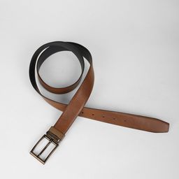 louis philippe Men Brown Genuine Leather Belt-picture-2