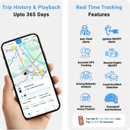 boldtrack GPS Tracker for Bike, Car, Truck, Bus with Remote Engine Lock GPS Device image 4