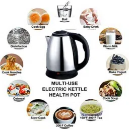 Electric Kettle M-21 Automatic Stainless Steel Electric Kettle 4 Cups Coffee Maker-image-77