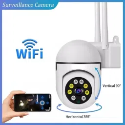 OSHSIZ Motion Activated Night Vision WiFi Camera with 1080p HD and Audio Support Security Camera-28