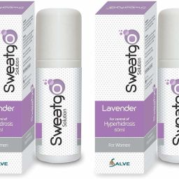 Sweatgo Anti Perspirant Hyperhidrosis Sweat Free Healthy Skin For women in Exclusive Fragrance - Lavender,60 ml Sweat Pads-picture-26
