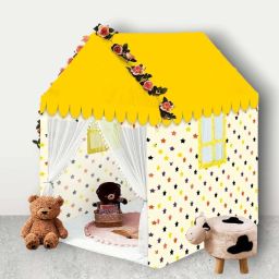 New 63Delux Yellow Star Play Tent for 3-10 Year Boy And Girls-image-46
