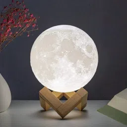 3D Moon Rechargeable Table Night Lamp-13