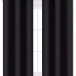 152.2 cm (5 ft) Silk Semi Transparent Window Curtain (Pack Of 2)-image-19