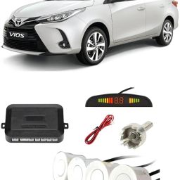 YB600 Silver Car Reverse Parking Sensor with LED Display 4 Sensor Y600 Parking Sensor-image-35