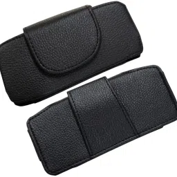 Pouch for JioBharat B1 4G Keypad Phone Feature Belt Pouch Carry Case-image-2