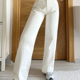 Women Regular High Rise Beige Jeans-image-74