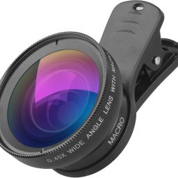 Cubonic 0.45x professional mobile wide angle + macro camera lens kit Mobile Phone Lens-11