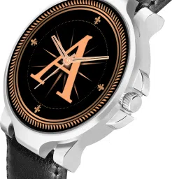prathsy Analog Watch - For Men ALPHA-A-3K-SIL-BLK-L-2 image 3