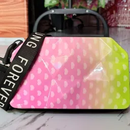 Pink, Green Men & Women Shoulder Bag Hard shell sling bag, side sling bag, shoulder bag-picture-10