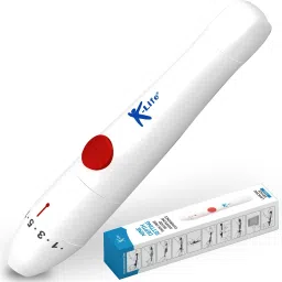K-life Adjustable Painless Glucometer Blood Lancet Pen Device Lancing Device Glucometer Lancets-13