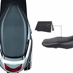 lakshmina enterprises Free Size Scooty /Scooter Seat Cover Cushion Black Single Scooty Bike Seat Cover Single Bike Seat Cover For Honda Activa, Activa 125, Activa i, Activa 3G, Activa 4G, Activa 5G, Activa 6G-picture-24
