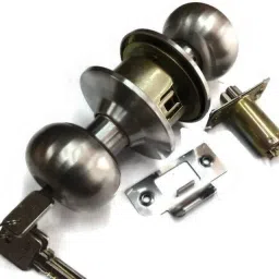 Stainless Steel Matte Door levers-17