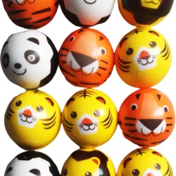 12PCS Smiley Ball OR Smiley Squeeze Ball OR Soft Stress Relief Ball Cartoon- 7 cm-36