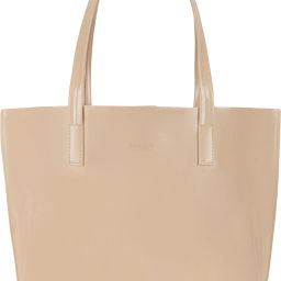 White Women Tote Patent Finish-image-66