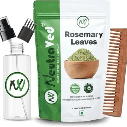 Rosemary Leaves For Hair Growth | Rosemary Water Spray Bottle + Neem Comb-13