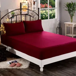 Fitted King Size Breathable, Stretchable, Waterproof Mattress Cover-picture-16