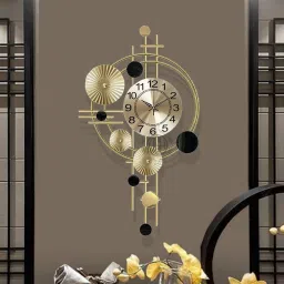 Analog 82 cm X 47 cm Wall Clock-image-58
