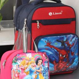 SPIDERMAN Backpack NURSERY/LKG/UKG/1st for boys & girls With Lunch bag free Waterproof School Bag-image-20