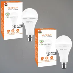 12 W Inverter Round B22 Inverter Bulb-17