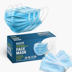 Surgical Mask With Melt Blown Fabric Layer Blue-200 Non-Reusable, Non-Washable, Water Resistant Surgical Mask With Melt Blown Fabric Layer-6